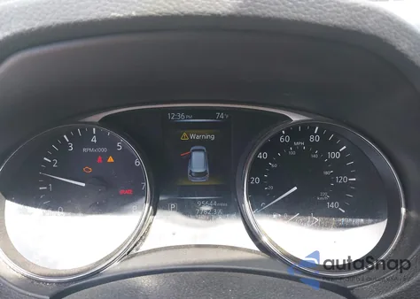 2015 Nissan Rogue Sv z USA, uszkodzony, nr VIN 5N1AT2MV8FC899870